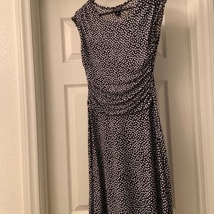 Black and White polka dot dress